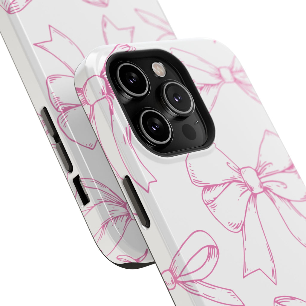 Customizable: Cute Bow Pattern Phone Case