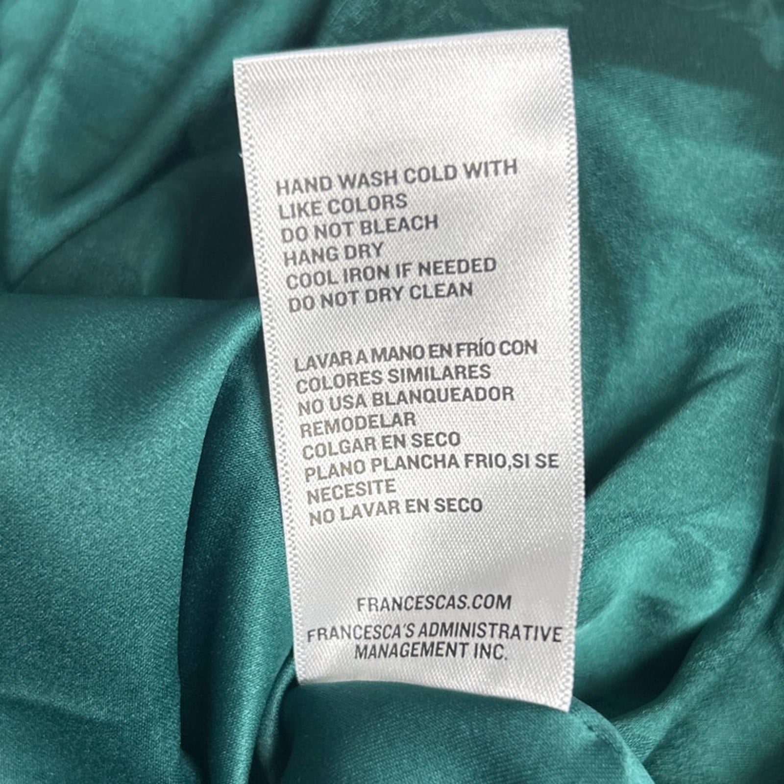 New Francescas Womens Large Emerald Green Jacquard Strappy Mini Bubble Dress