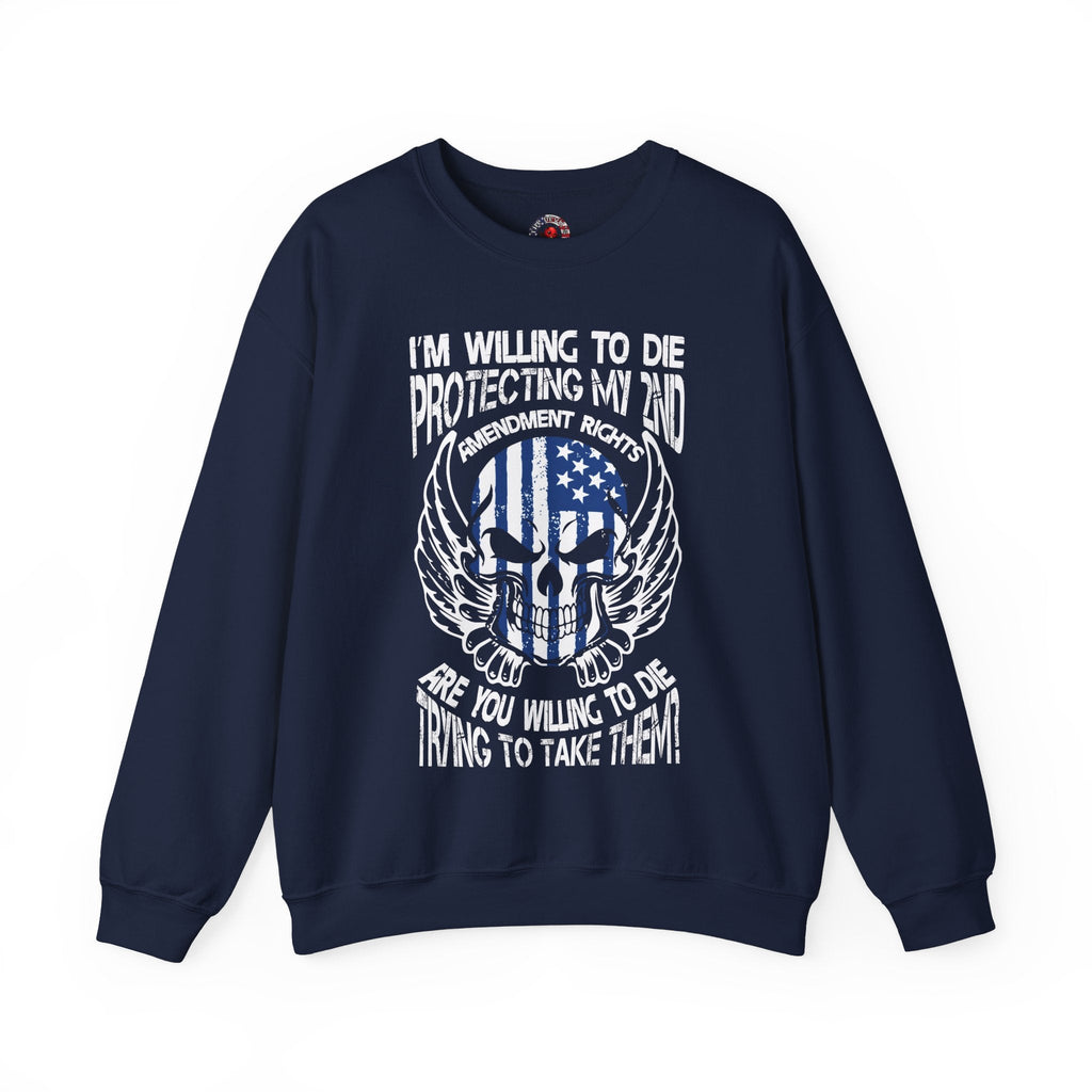 Protecting My 2nd Amendment Rights Crewneck Sweatshirt