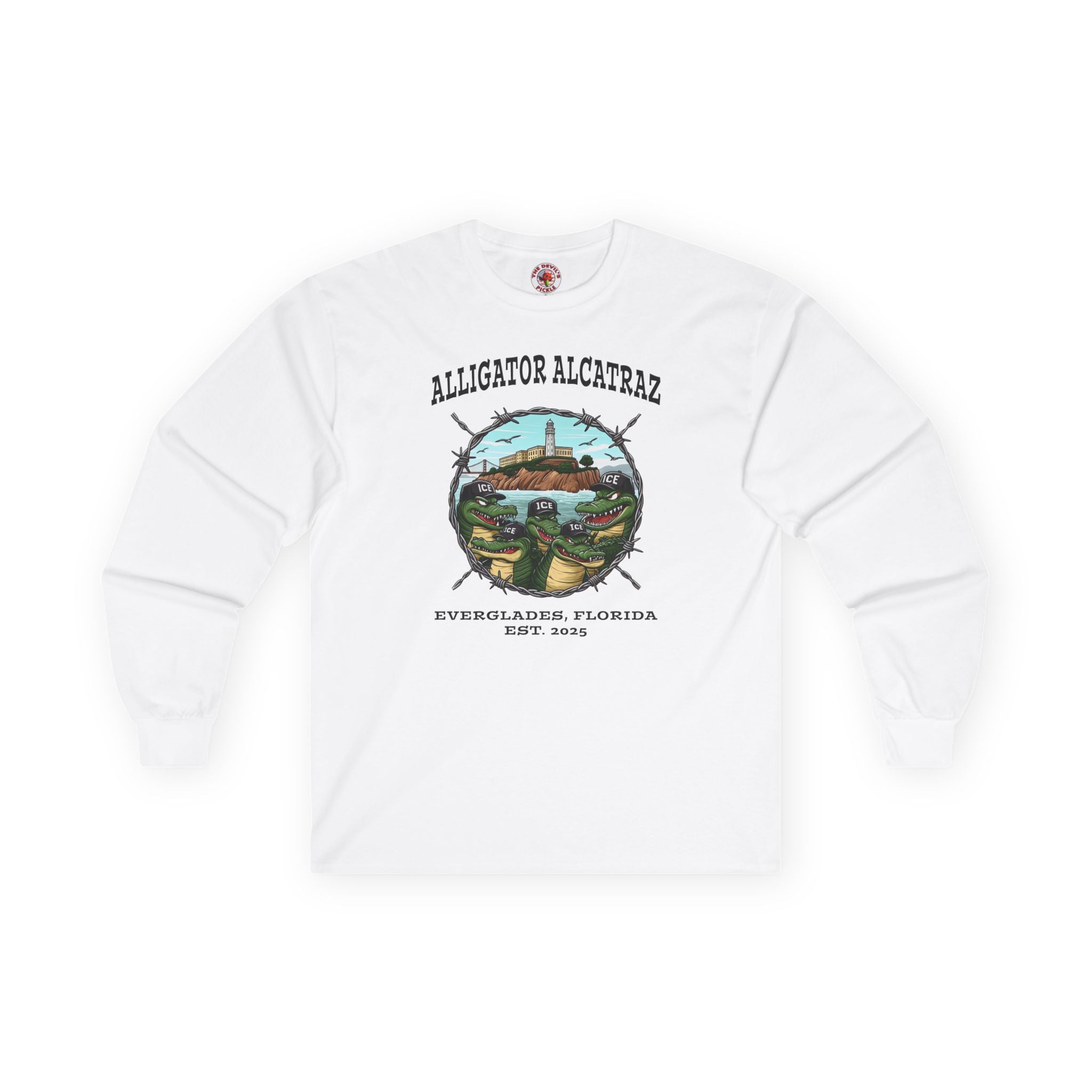 Alligator Alcatraz Long Sleeve Tee