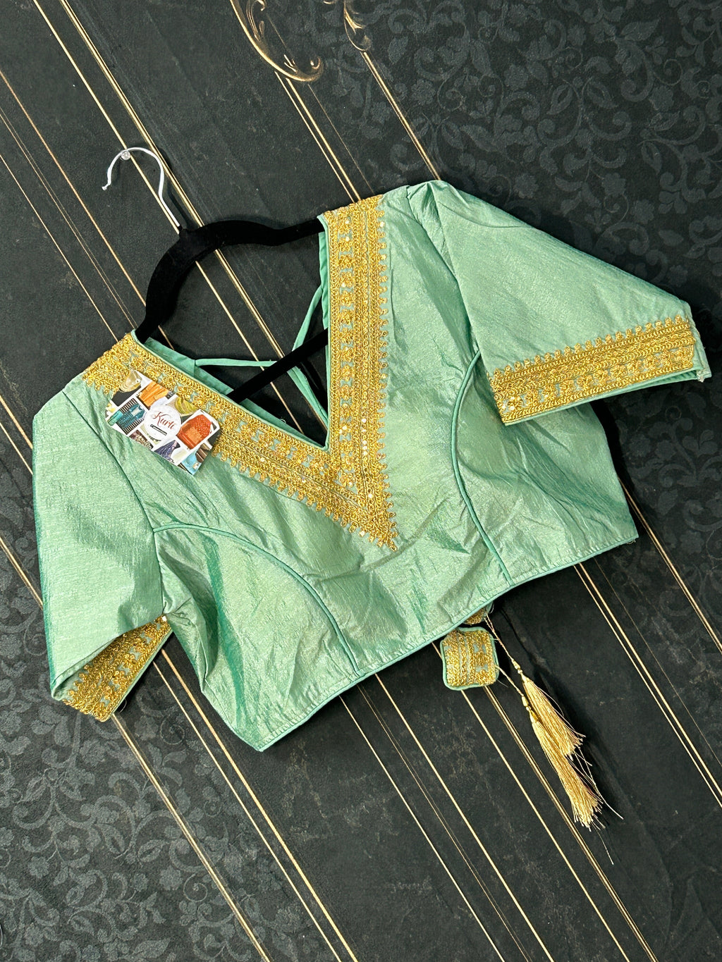 Light green blouse