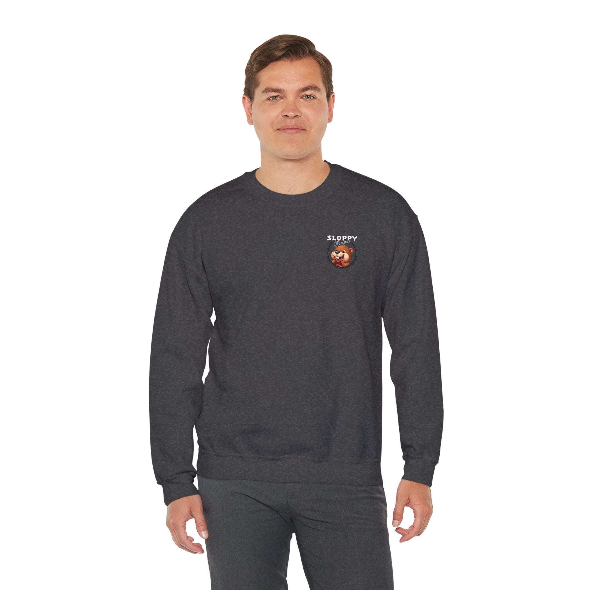 Sloppy Beaver BBQ Back Crewneck Sweatshirt