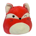Original Squishmallows 12" Pink Red Round Fifi Fox Stuffed Animal Plush Toy