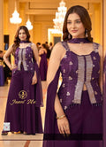 Party wear crop top set