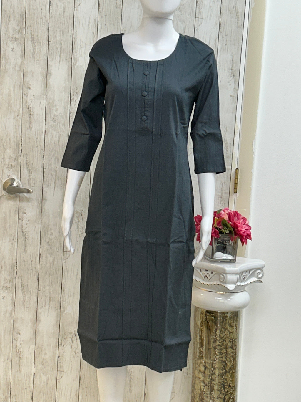 Strechable Kurti | grey Kurti