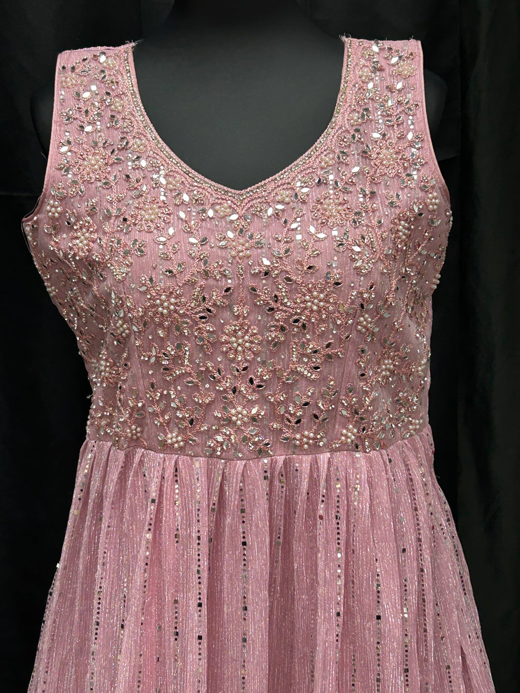 Party wear long gown : Indo western gowns for weddings and reception