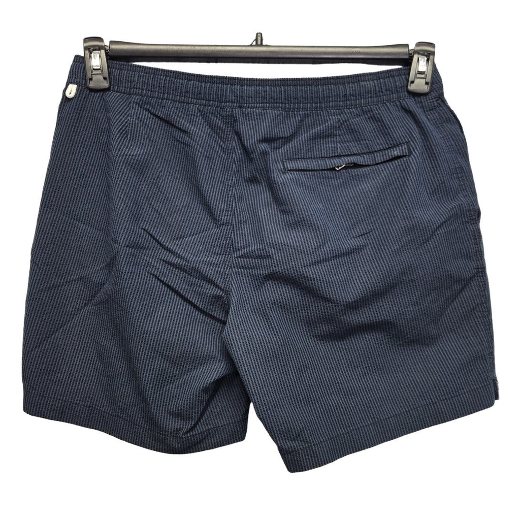 J Crew Mens Size 32 PolyCotton Mesh Lined Drawstring Waist Pocketed Swim Shorts