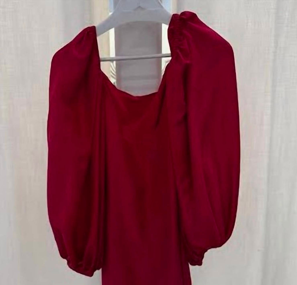 Women's Griffon Raw Silk Dress