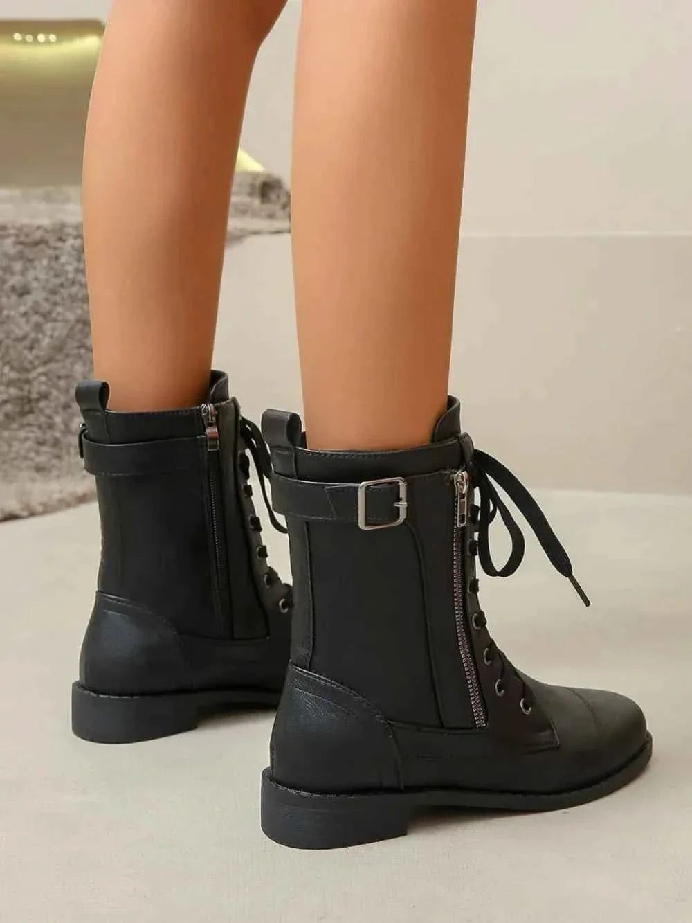Boot Lover Leather : Lace-Up Boots