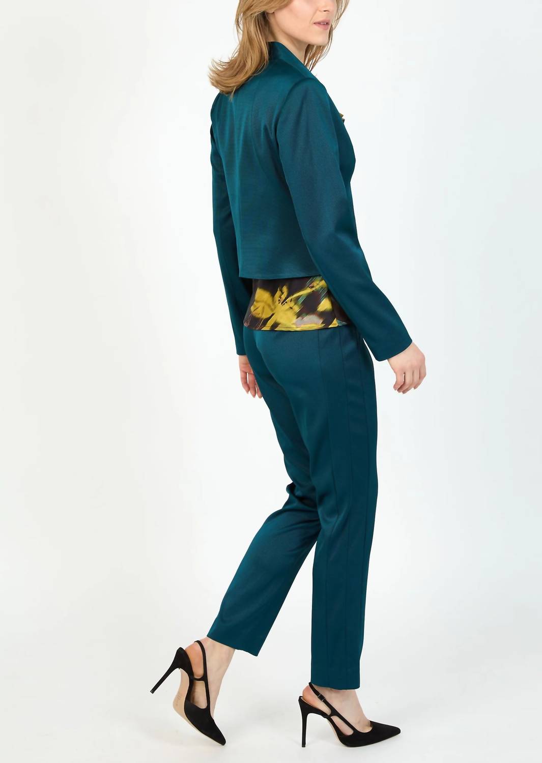 Stretch Faille Jacket