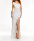 One Shoulder Prom Dress