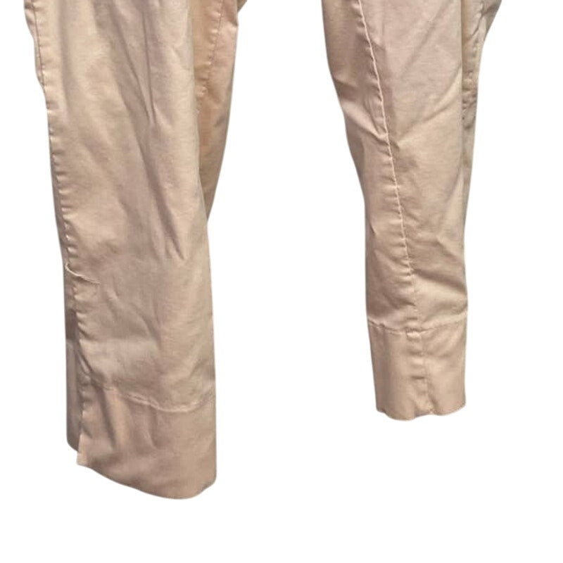 Dalia Size 18W Pale Pink Rayon Blend Elastic Waist Pull On Pants Faux Pockets