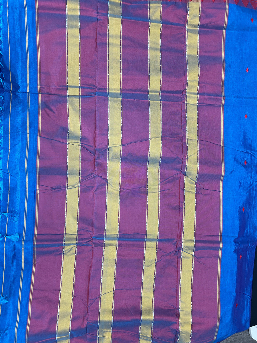 Blue/South cottonsaree
