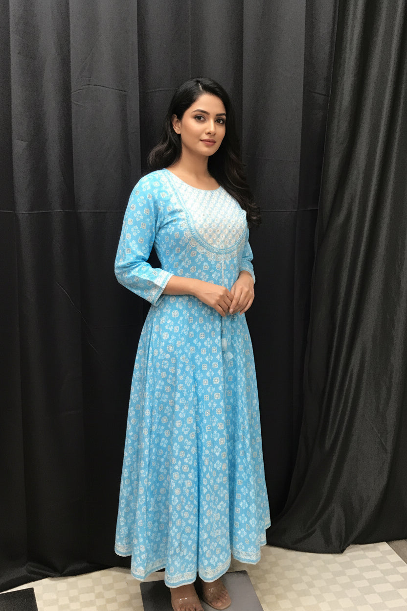 Cotton long Kurti
