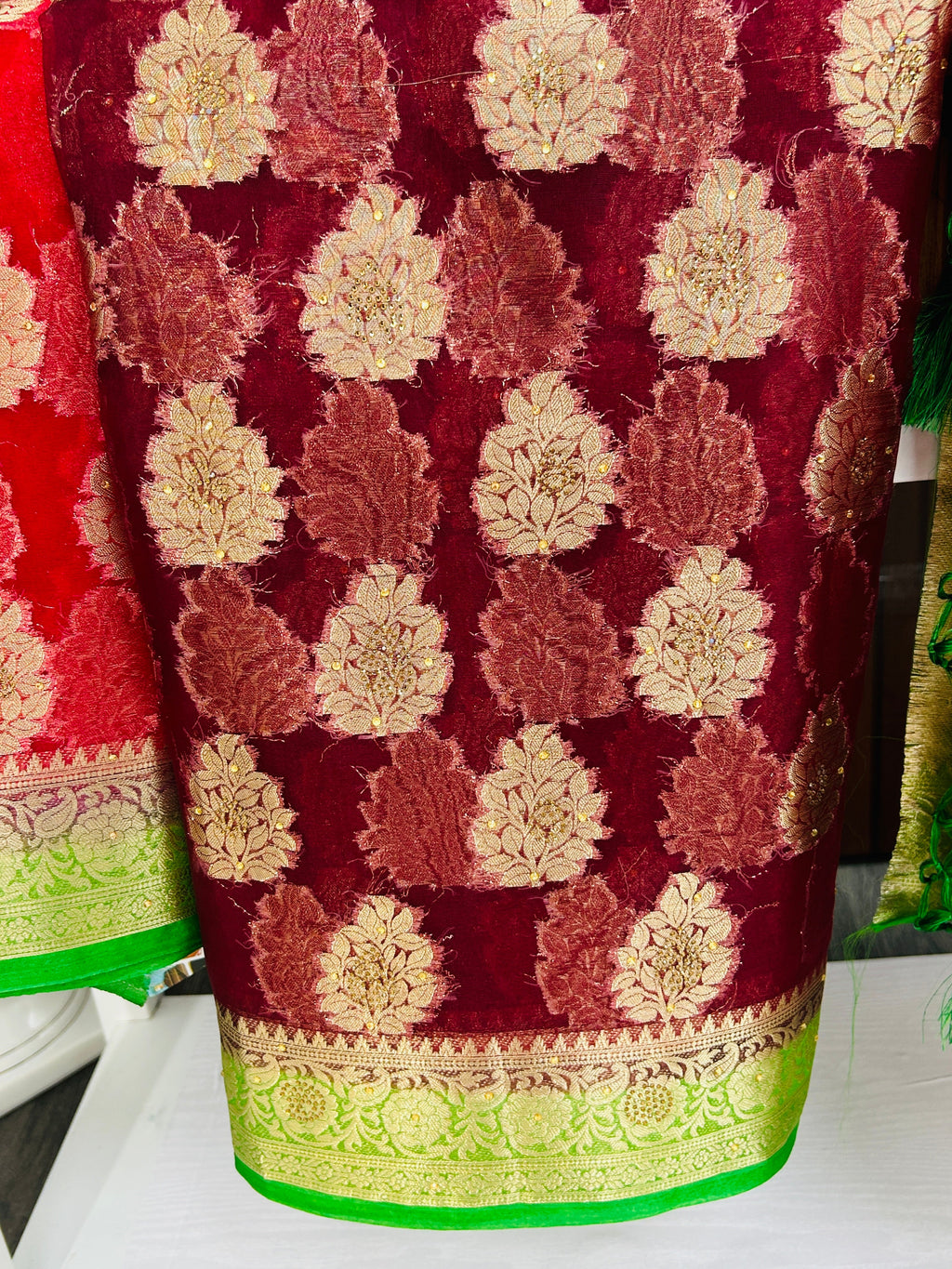 Tissue organza sarees