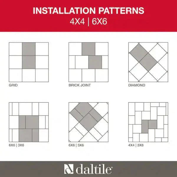 Open Box Daltile Matte Desert Gray 6 in. x 6 in. Ceramic Wall Tile (12.5 sq. ft. / case)