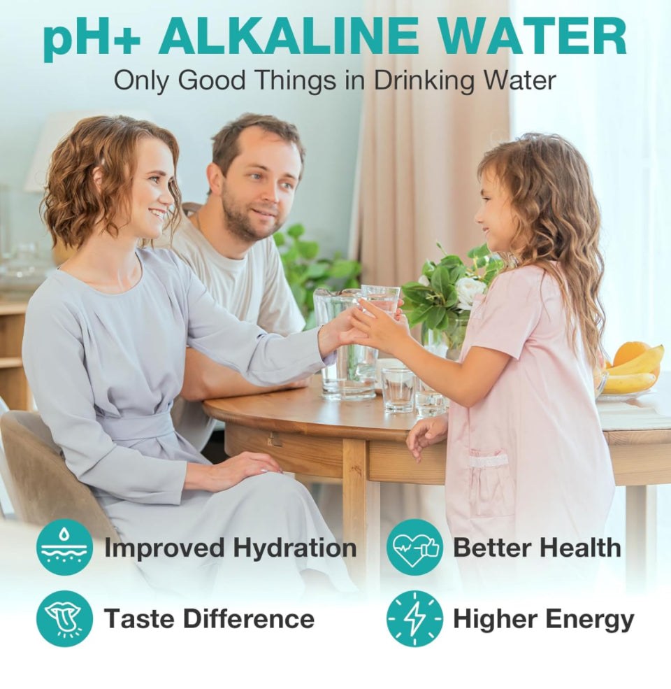 USED LIKE NEW SimPure Alkaline UV Reverse Osmosis System, NSF/ANSI 58 Certified, Tankless RO Water Filter System 400 GPD, pH+ Remineralization Water Filtration Unde