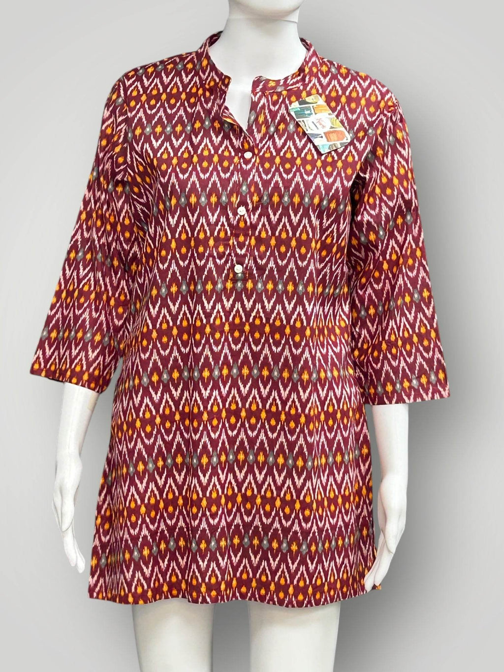 Short kurti | printed cotton tunic