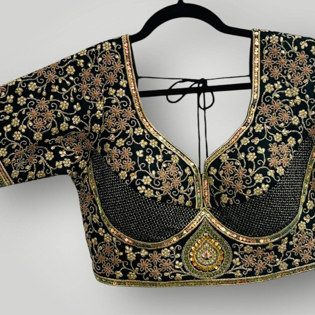 Sabyasachi cut blouse