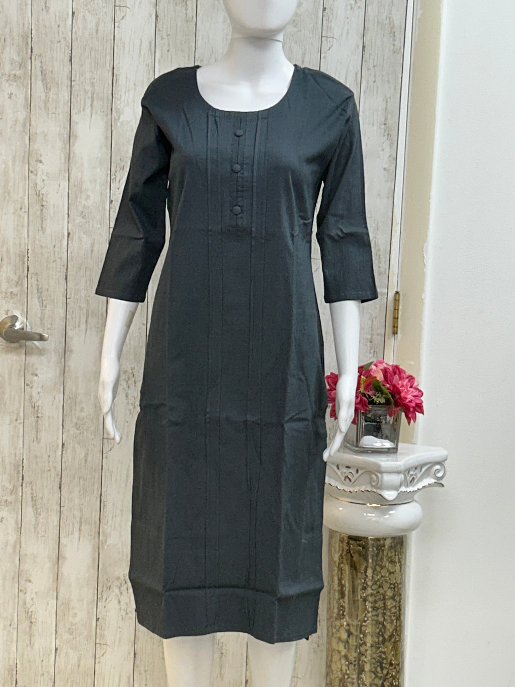 Strechable Kurti | grey Kurti