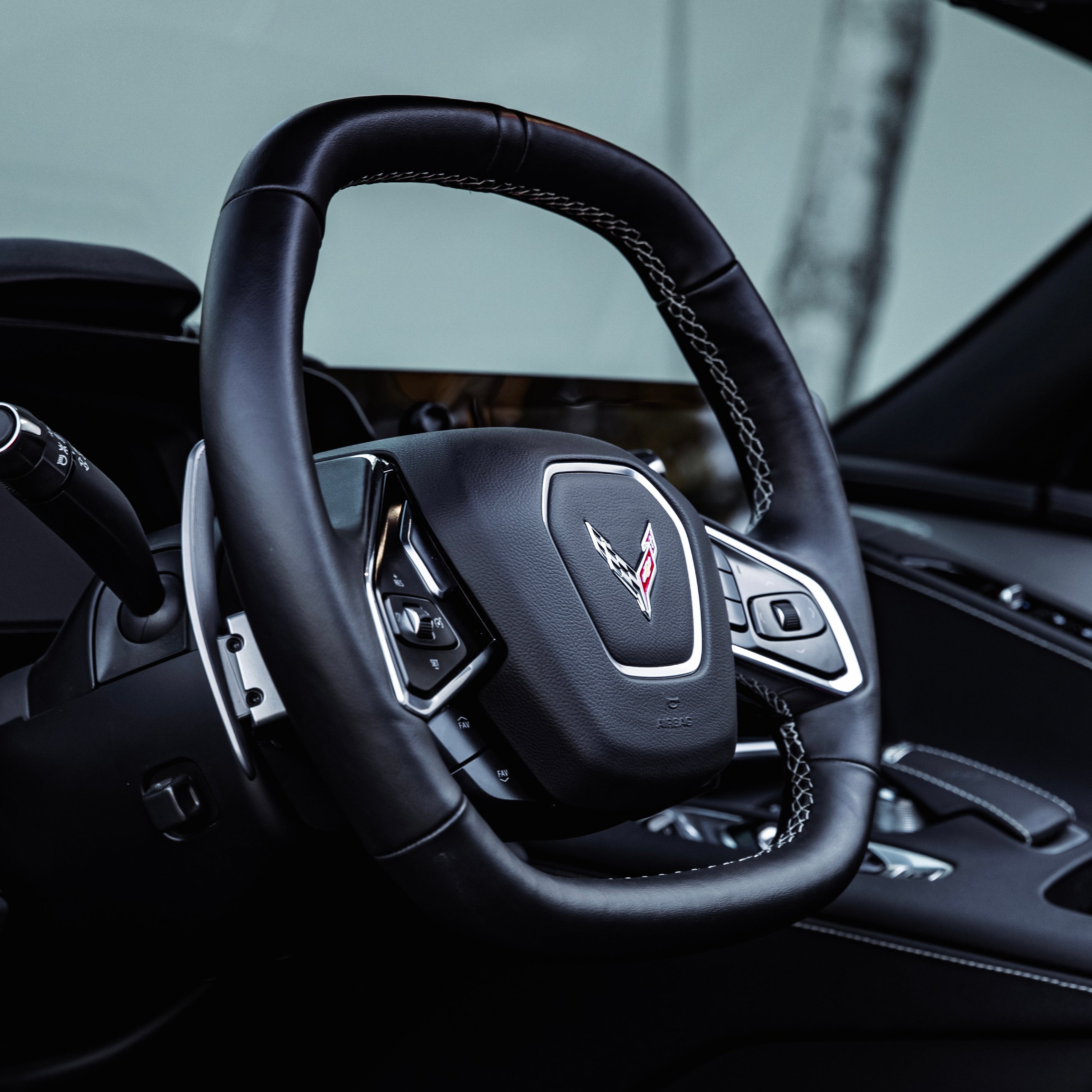JQ Werks Madtrace® Magnetic Paddle Shifters For Chevrolet Corvette