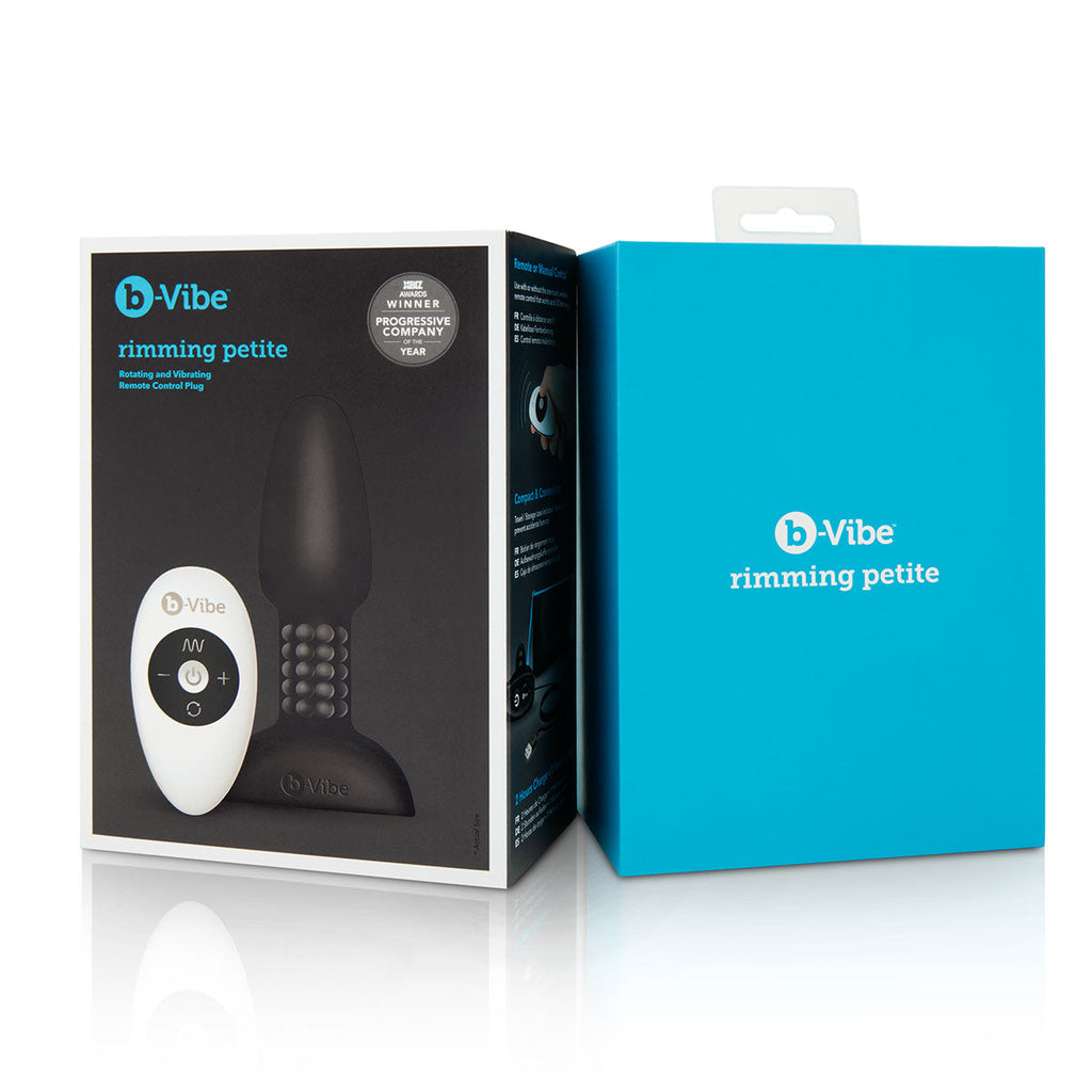 b-Vibe Petite Rimming Plug - Black