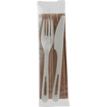 World Centric 6" TPLA Set: (Fork, Knife, Napkin) (QTY:500)