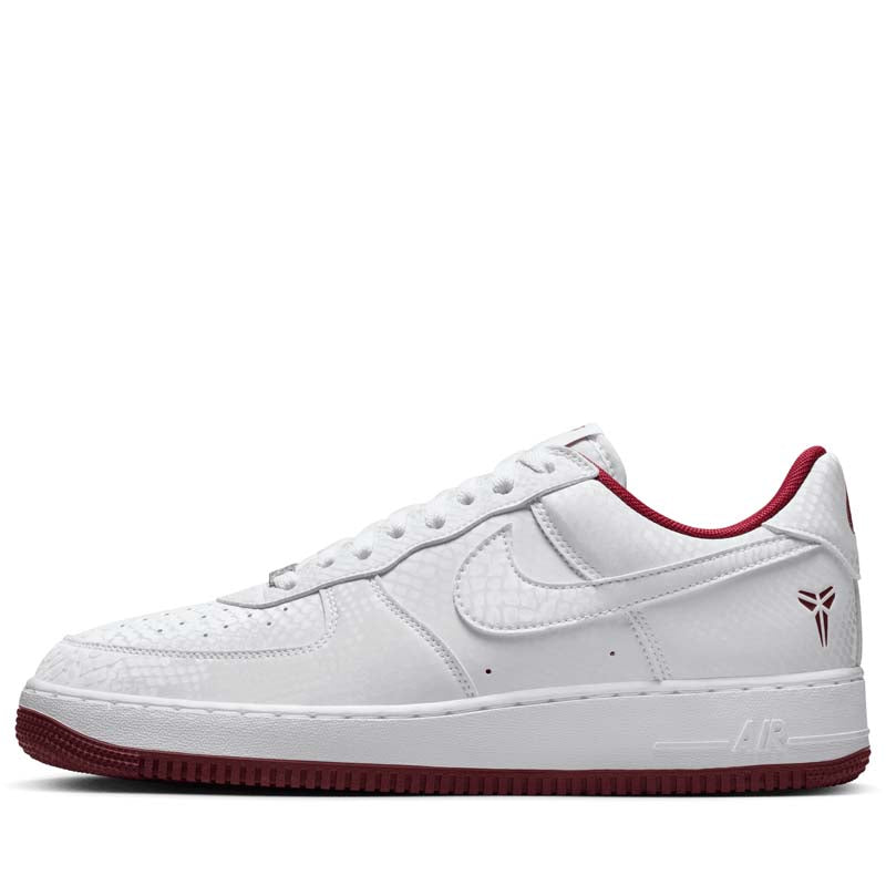 Kobe Bryant x Nike Air Force 1 Low 'Lower Merion High' - White/Team Red
