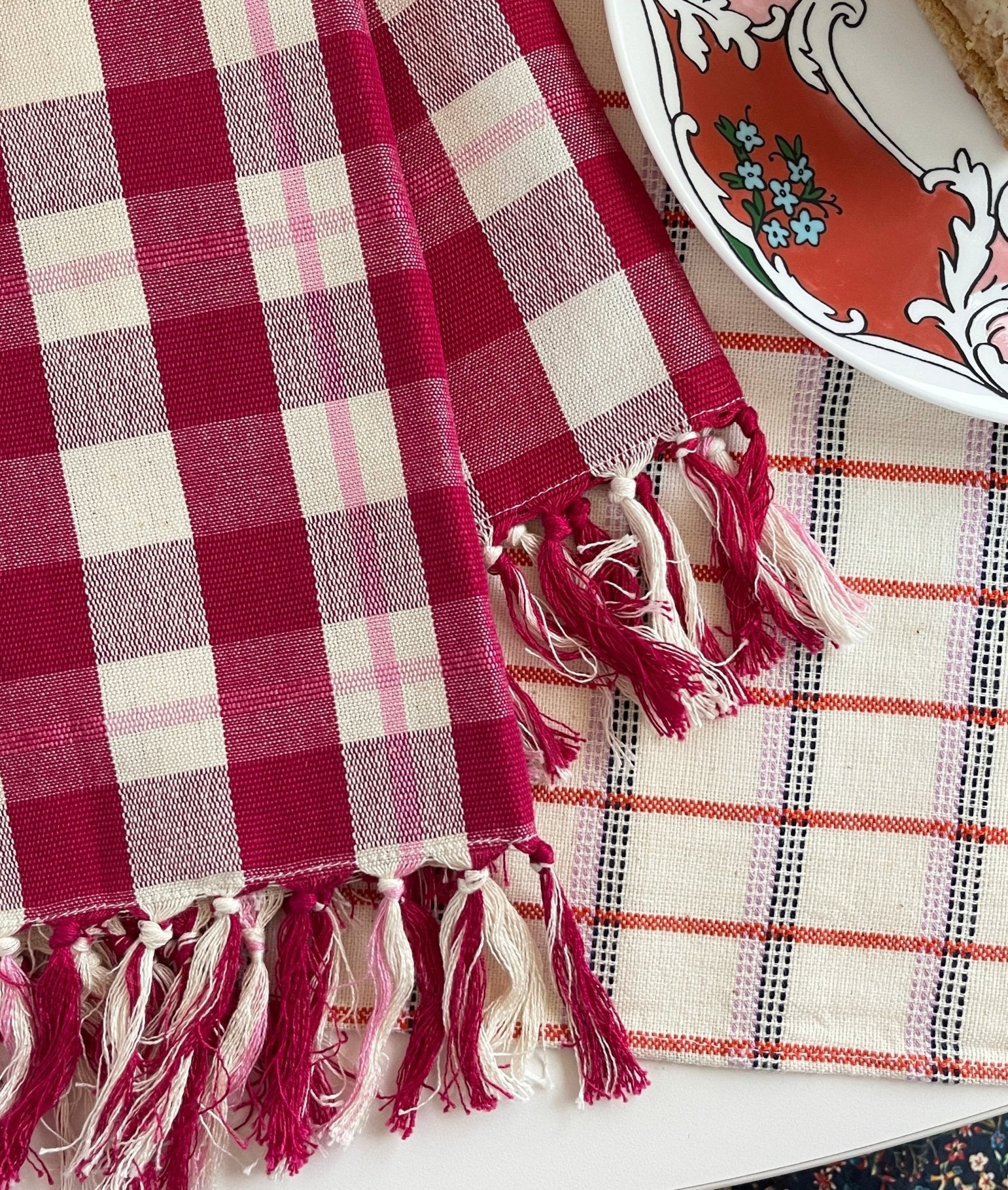 Abigail Plaid Kitchen Towel