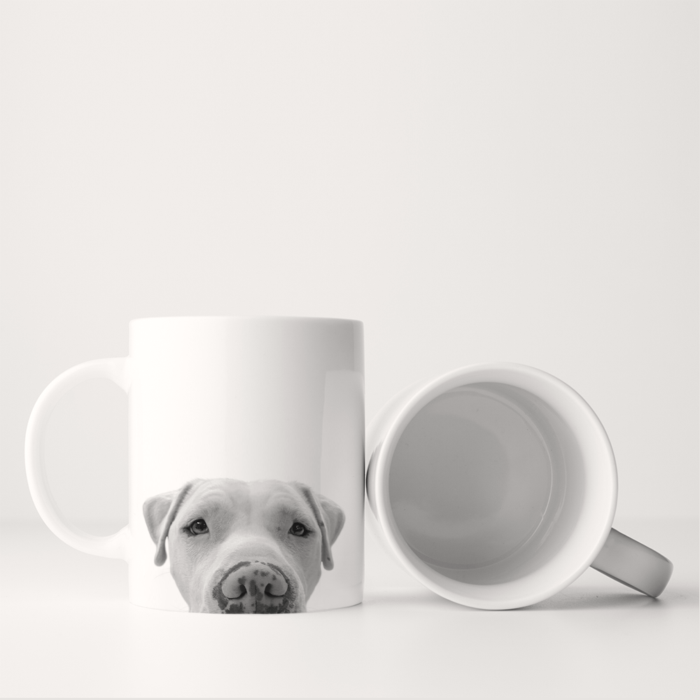 Peeking Pet Ready-Made Coffee Mug