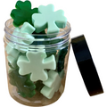 Four Leaf Clover Soap: St. Patrick's Day Soaps in a jar
