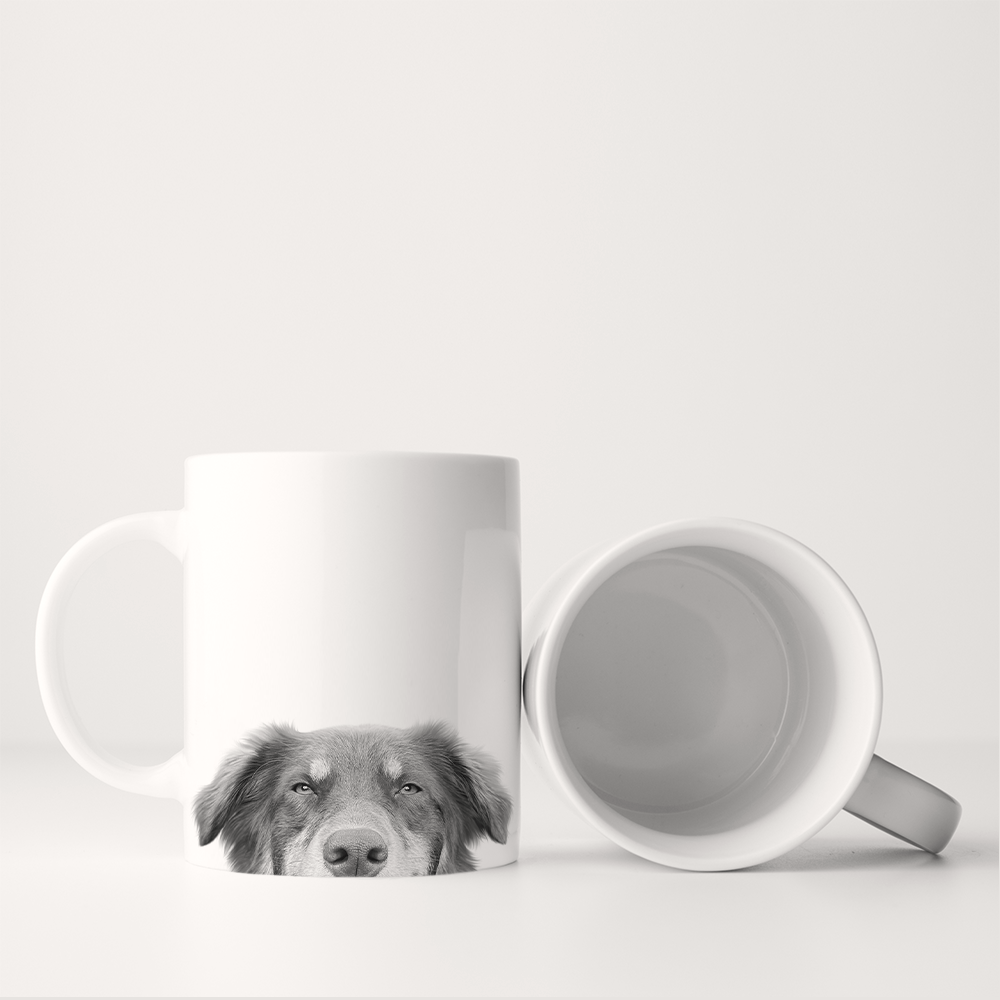 Peeking Pet Ready-Made Coffee Mug