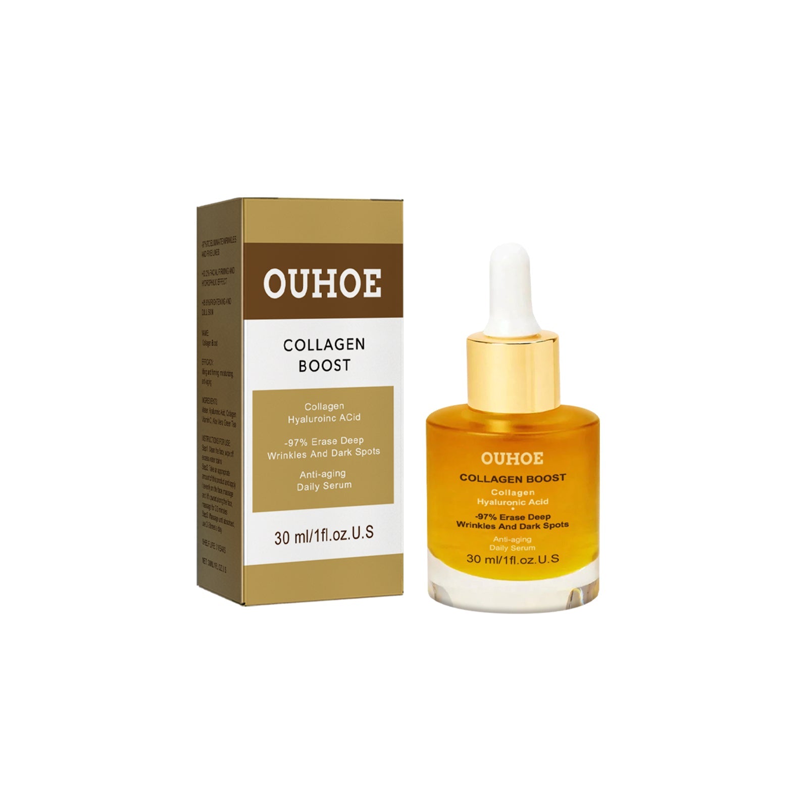 Collagen Facial Essence Moisturizes And Firming Facial Skin, Reduces Fine Lines, Hydrates And Moisturizes Tender Skin Essence