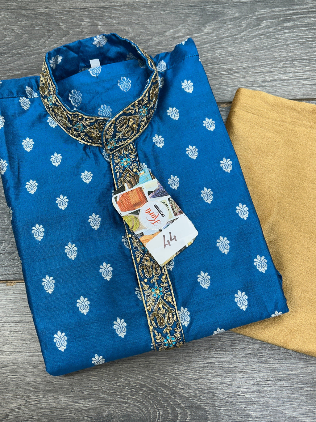 Silk cotton kurta set
