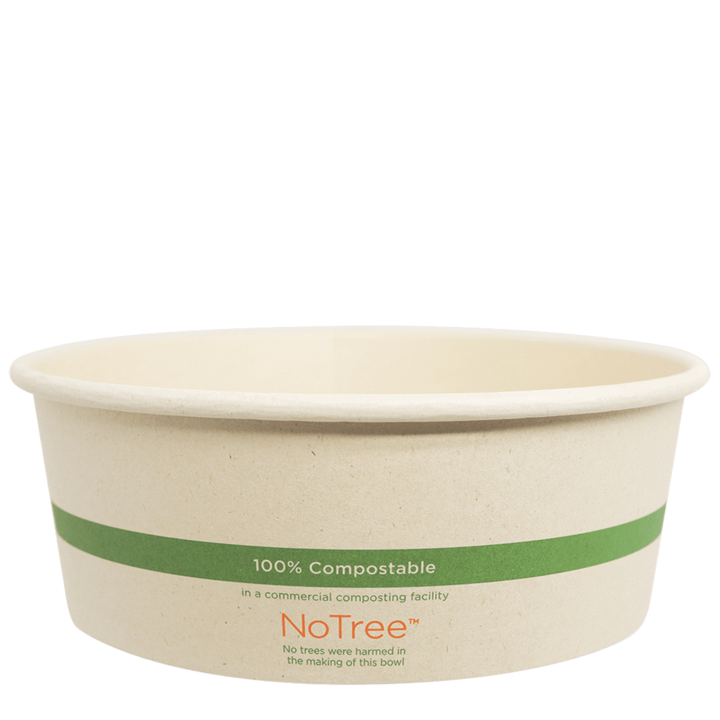 World Centric 42 oz NoTree Paper Bowl, Wide (QTY:300)