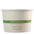 World Centric NoTree 16 oz Bamboo Paper Bowl – Compostable (QTY 500), SKU BO-SU-16