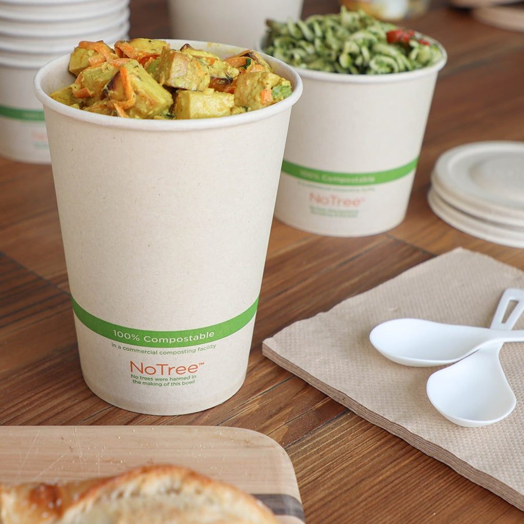 World Centric 32 oz NoTree Paper Bowl (QTY:500)