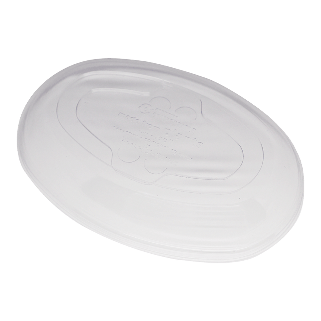World Centric LID PLA - Small Burrito Bowls (18 oz), Clear, Vented (QTY:400)