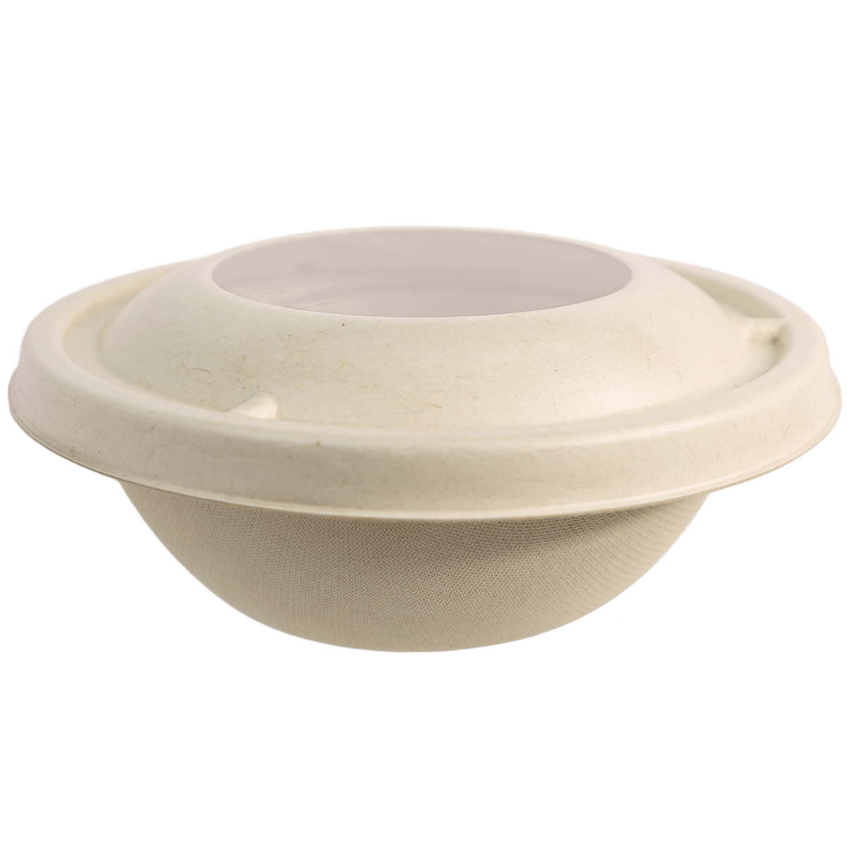 World Centric  LID Fiber 16-32 oz Bowls with PLA Window (QTY:500)