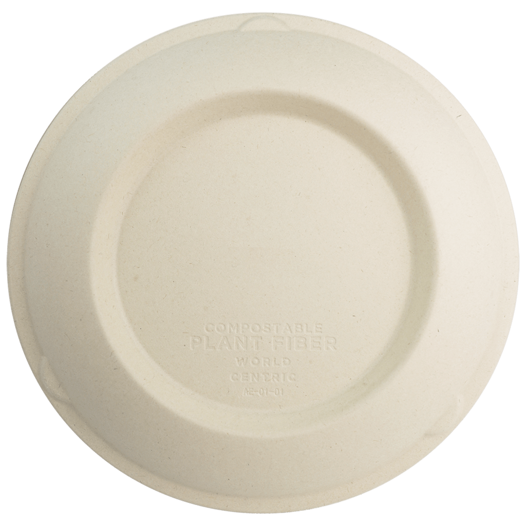 World Centric Lid for 36-64 oz Fiber Bowls (QTY:300)