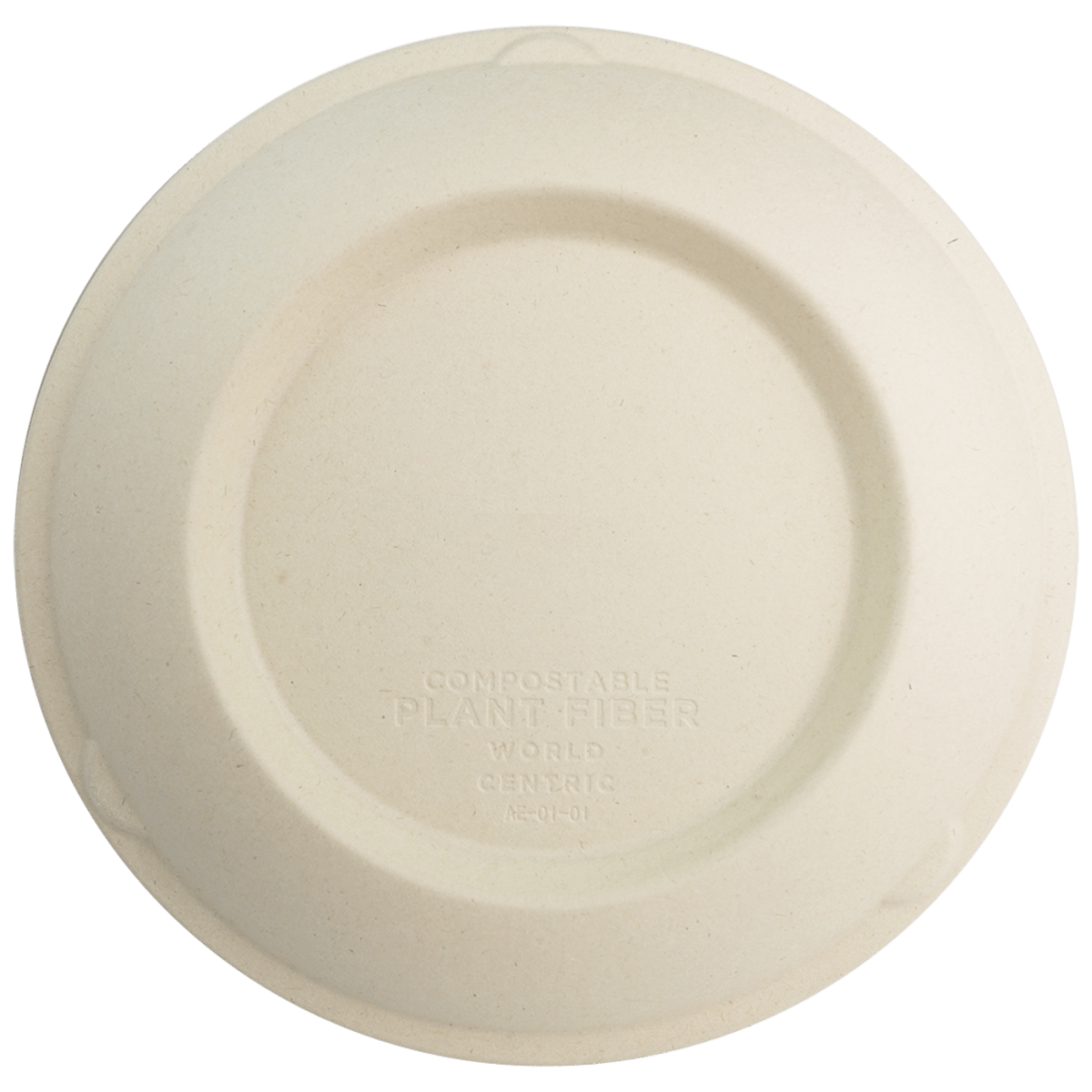 World Centric Lid for 36-64 oz Fiber Bowls (QTY:300)