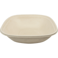 World Centric 48 oz Fiber Square Bowl, Bamboo & Plant Fiber (QTY 400), SKU BQ-SC-48-LFS