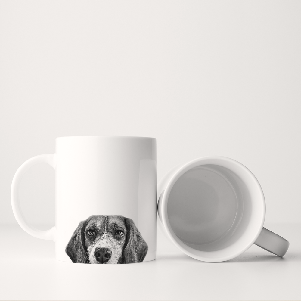 Peeking Pet Ready-Made Coffee Mug