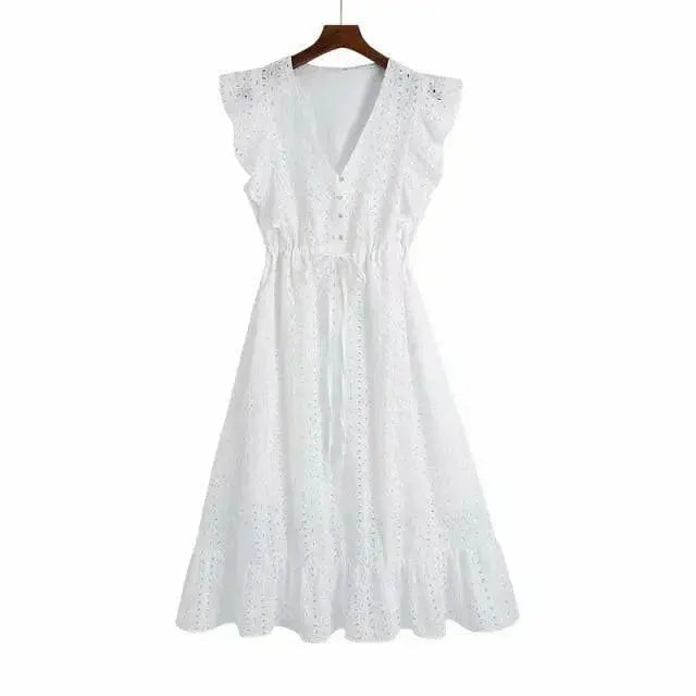 Boho Chic Elegant A Line Summer Sun Dress