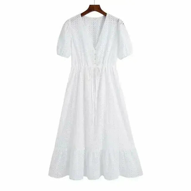 Boho Chic Elegant A Line Summer Sun Dress
