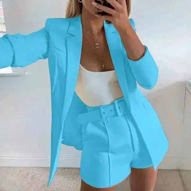 Boss Cardigan/Shorts 2Pc Set