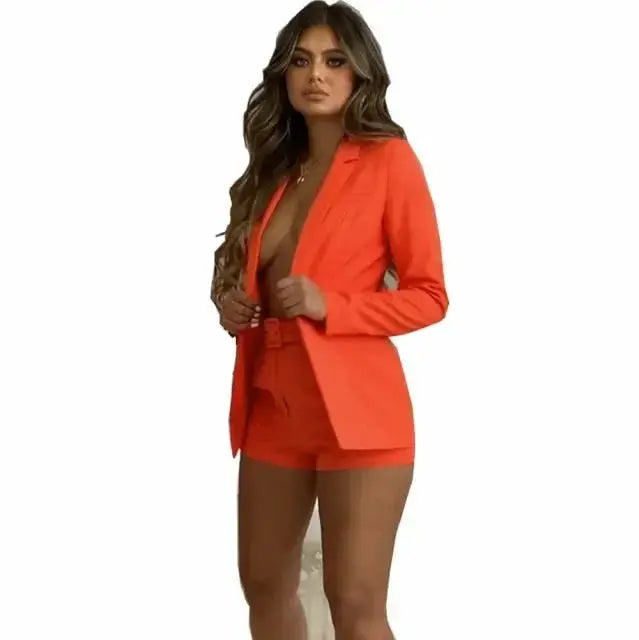 Boss Cardigan/Shorts 2Pc Set