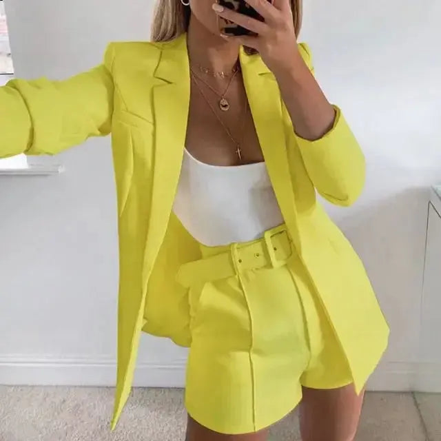 Boss Cardigan/Shorts 2Pc Set