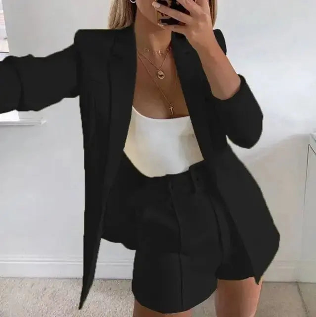 Boss Cardigan/Shorts 2Pc Set