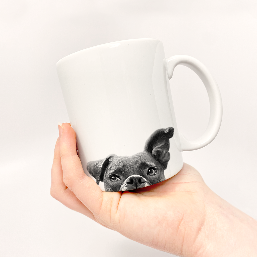 Peeking Pet Ready-Made Coffee Mug